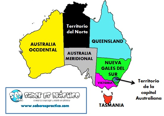 Estados y territorios de Australia