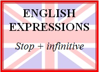 Expresiones en inglés: Parar algo o a alguien (Stop + infinitivo)