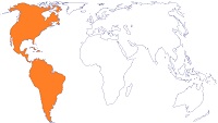 Superficie de los países de América