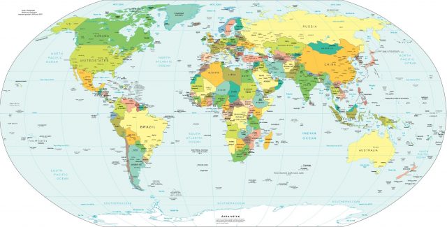 Mapa político del mundo