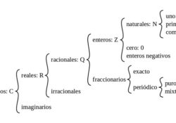 Clasificación de los números