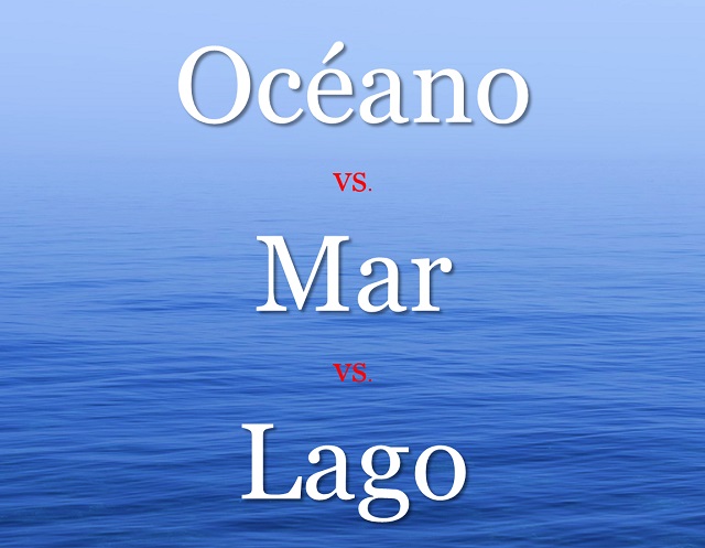 Diferencia entre océano, mar y lago