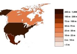 Población países América del Norte