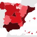 Población de las comunidades autónomas de España