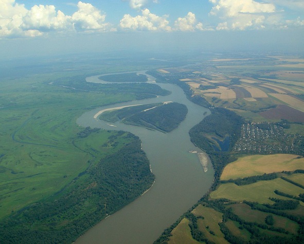 Imagen del río Obi