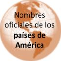 Nombres oficiales de los países de América