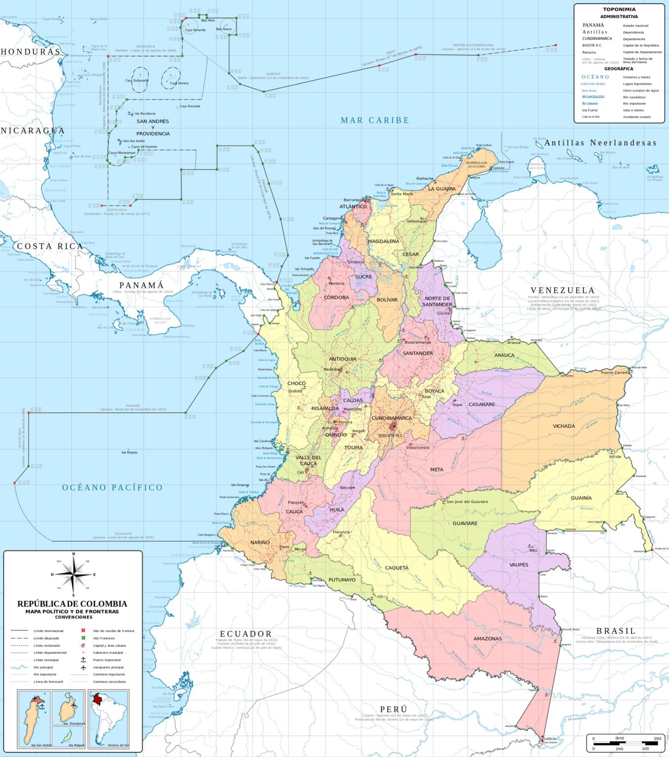 Capitales De Los Departamentos De Colombia Saber Es Práctico