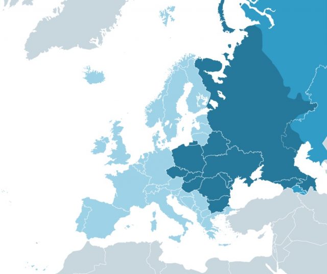 Países de Europa del Este