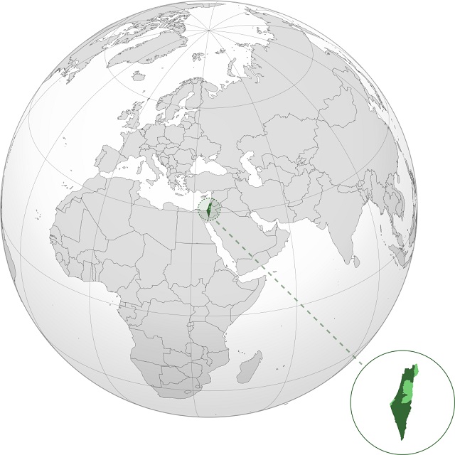dónde está Israel